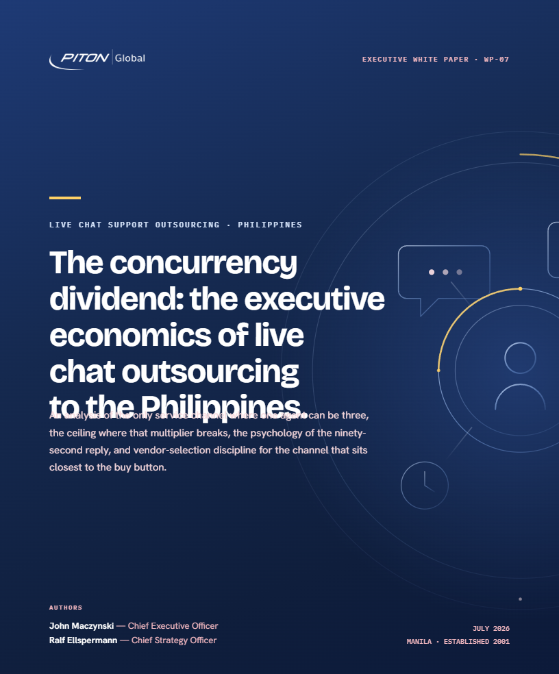 White paper cover &mdash; PITON-Global Executive White Paper WP-07