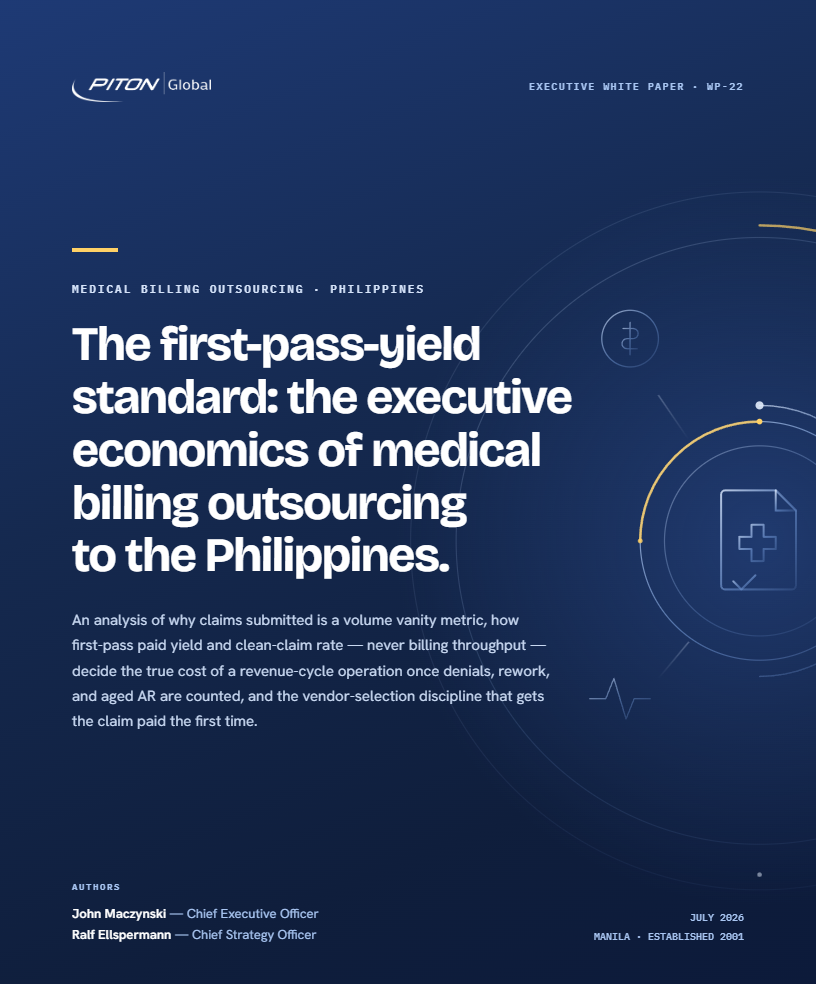WP-22 Medical Billing Outsourcing white paper cover