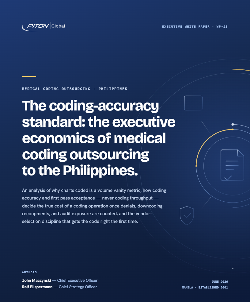 WP-23 Medical Coding Outsourcing white paper cover