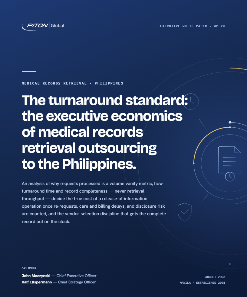 WP-24 Medical Records Retrieval Outsourcing white paper cover