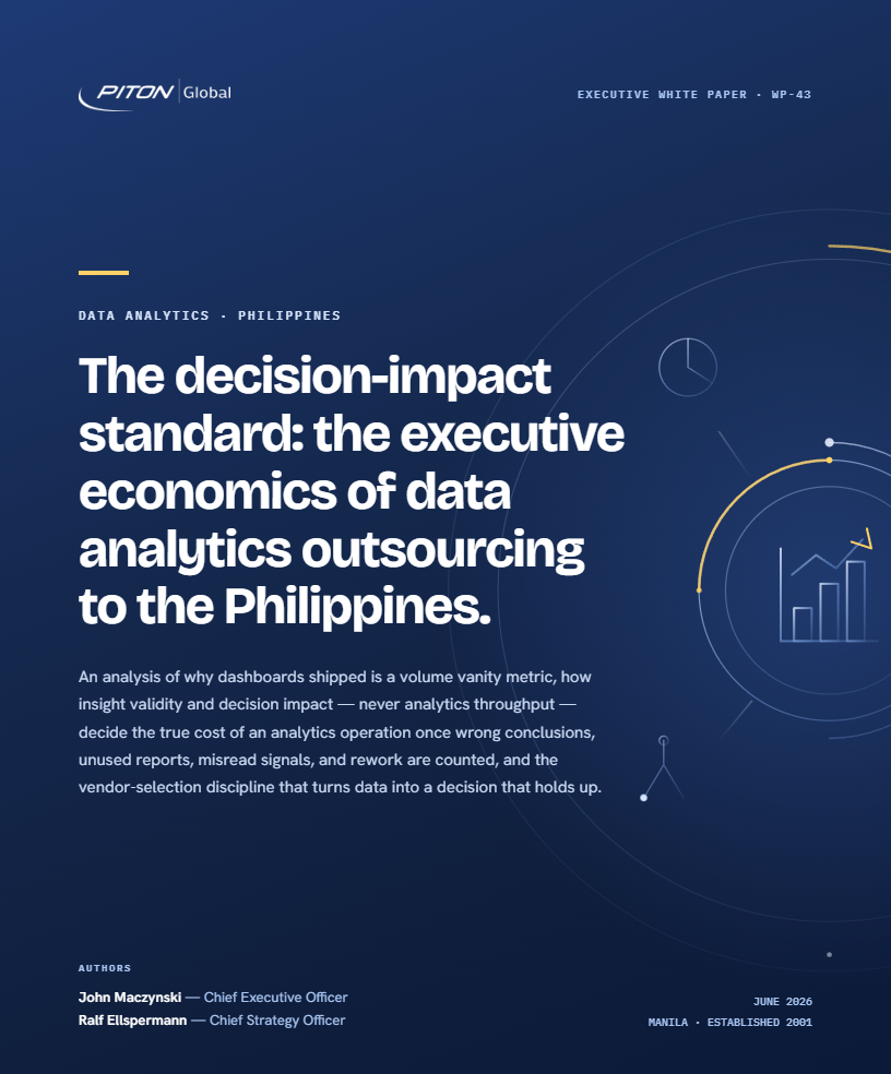 WP-43 Data Analytics Outsourcing white paper cover