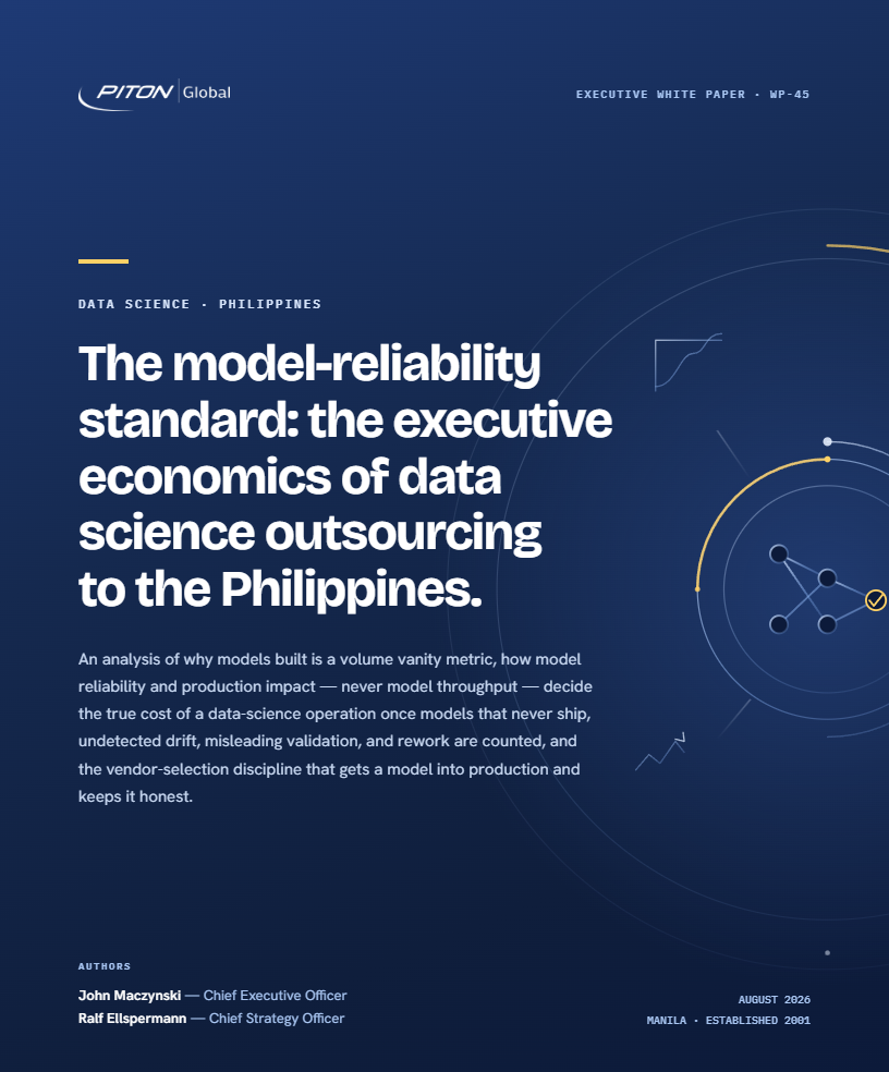 WP-45 Data Science Outsourcing white paper cover