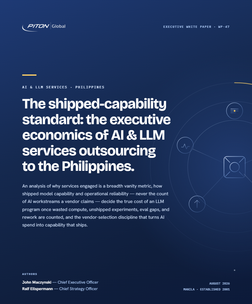 WP-47 AI & LLM Services Outsourcing white paper cover