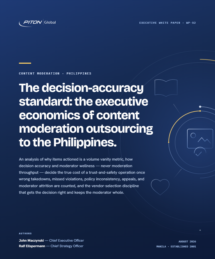 WP-52 Content Moderation Outsourcing white paper cover