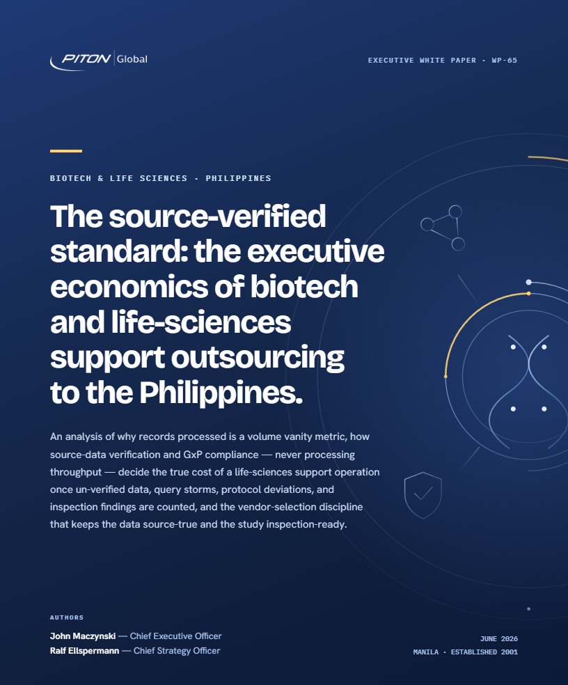 WP-65 Biotech & Life-Sciences Support Outsourcing white paper cover