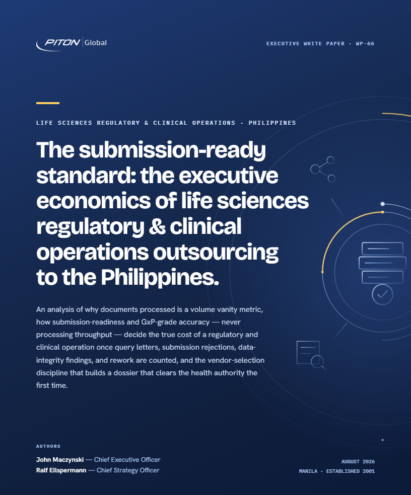 WP-66 Life Sciences Regulatory & Clinical Operations white paper cover