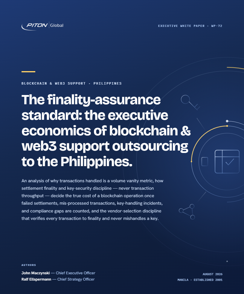 WP-72 Blockchain & Web3 Support Outsourcing white paper cover