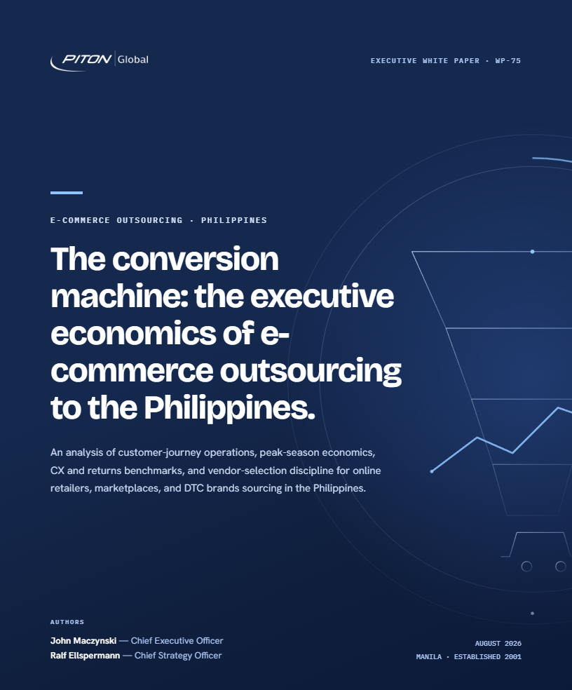 WP-75 E-Commerce Outsourcing white paper cover