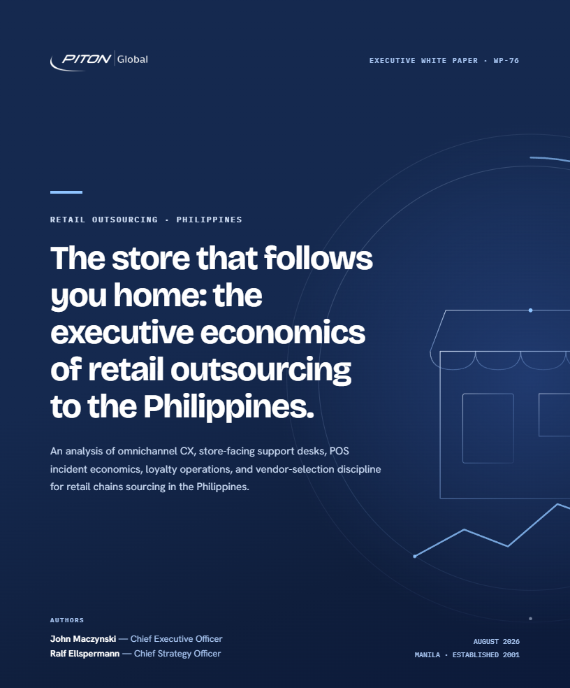 White paper cover — PITON-Global Executive White Paper WP-76