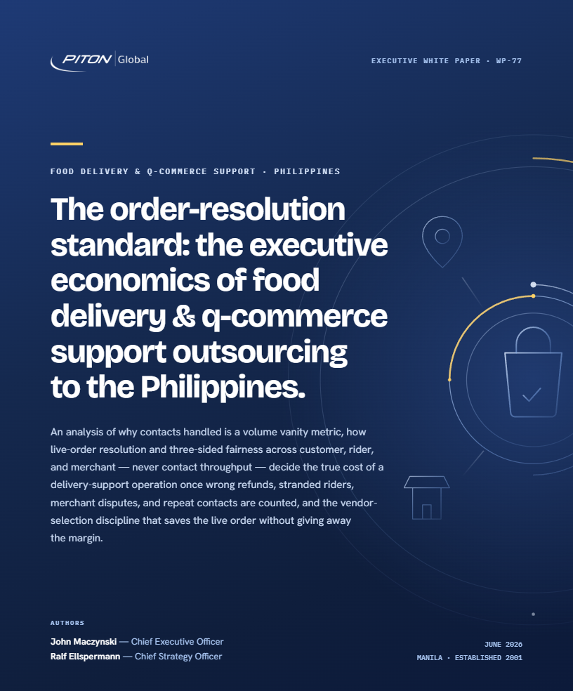 WP-77 Food Delivery & Q-Commerce Support white paper cover