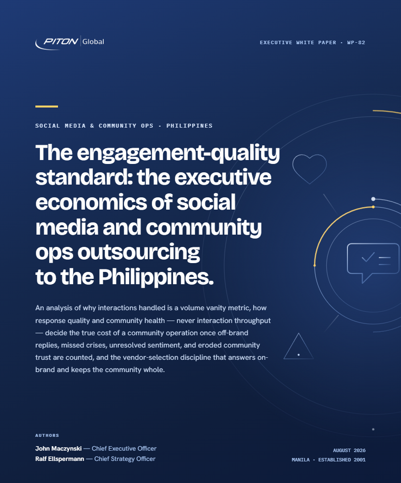 WP-82 Social Media & Community Ops Outsourcing white paper cover