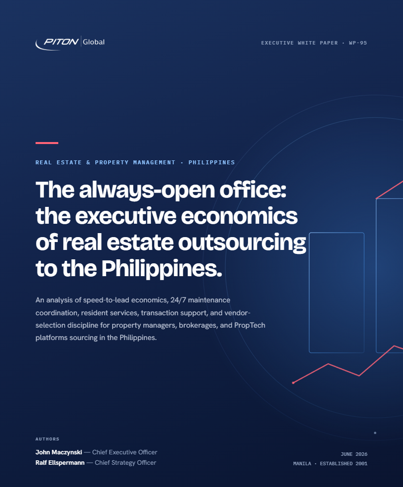 White paper cover — PITON-Global Executive White Paper WP-95
